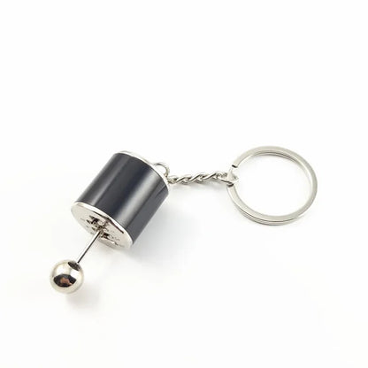 Metal Keyring Creative Car Shifter Keychain Antistress Fidget Toys for Anxiety ADHD Autism Sensory Stress Relief Toy