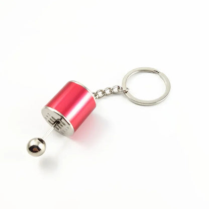 Metal Keyring Creative Car Shifter Keychain Antistress Fidget Toys for Anxiety ADHD Autism Sensory Stress Relief Toy