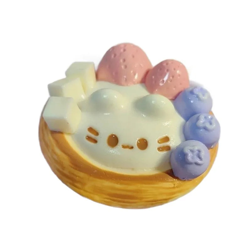 Kawaii Cartoon Egg Tart Antistress Foot Squishy Toy,Fidget Squeeze Toy, Mochi Squishy, Stress Reliever,Fidget Toys