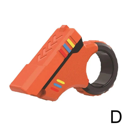 Rotary Finger Sliders Fidget Toy Office Pressure Relief Slider Ratchet Finger Fidget 3D Printed Fidegt Toysfingertip Textured