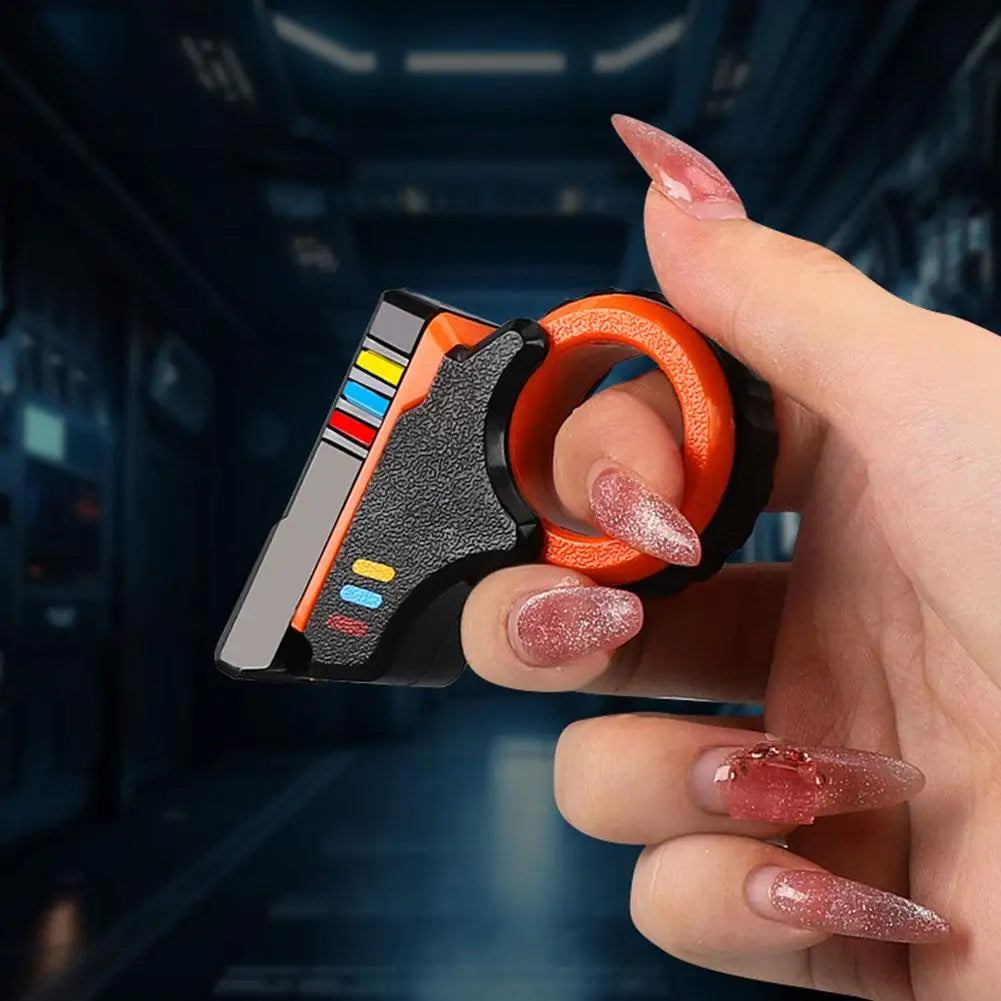 Rotary Finger Sliders Fidget Toy Office Pressure Relief Slider Ratchet Finger Fidget 3D Printed Fidegt Toysfingertip Textured